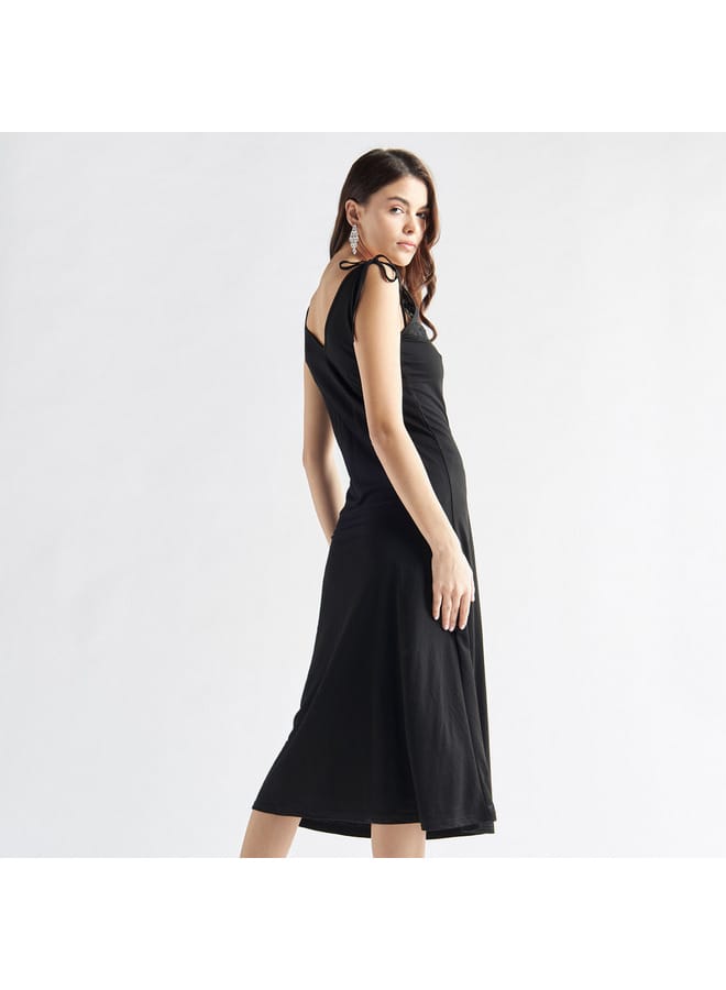 Splash FAV Lace Trim Slip Dress - Image 3