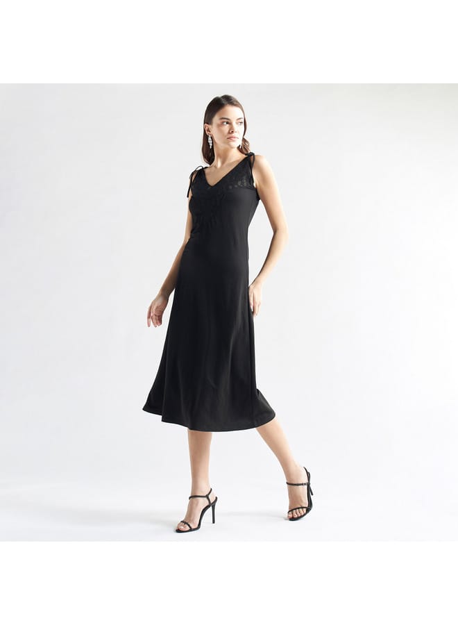 Splash FAV Lace Trim Slip Dress - Image 2