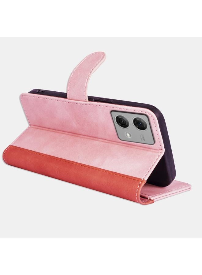 اس-توب جراب لهاتف Motolora Moto G84، جراب جلدي قابل للطي أفقيًا بخياطة - Image 5