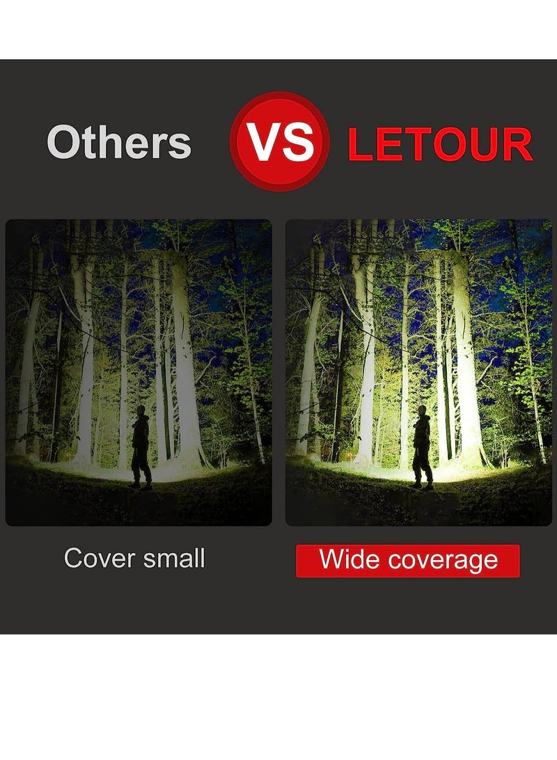 Led Keychain Flashlight,1000lumens Rechargeable Cob Waterproof Portable Led Work Light,7 Light Modes Portable Pocket Light With Battery Display As Bottle Opener And Magnet Base For Walking And Camping - Image 3