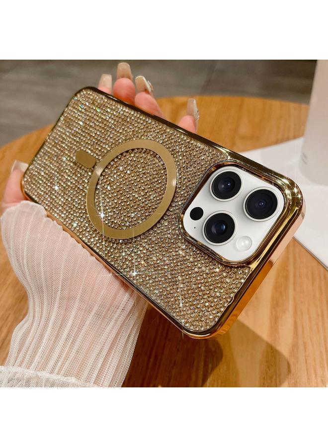 اس-توب جراب هاتف ماج سيف مطلي بالألماس لهاتف آيفون 14 برو ماكس - Image 1