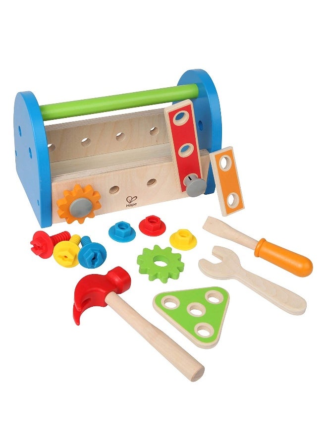 Hape - Fix-It Tool Box (17 Pieces) - Image 1