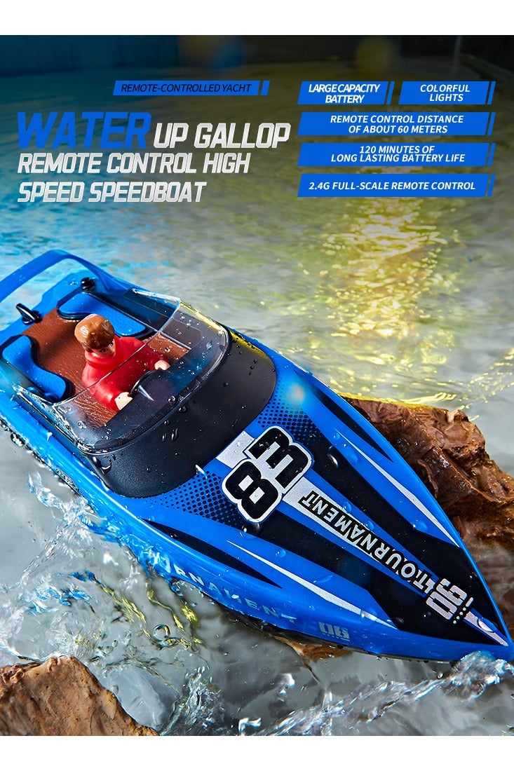HJ821 High-Speed RC Boat Toy