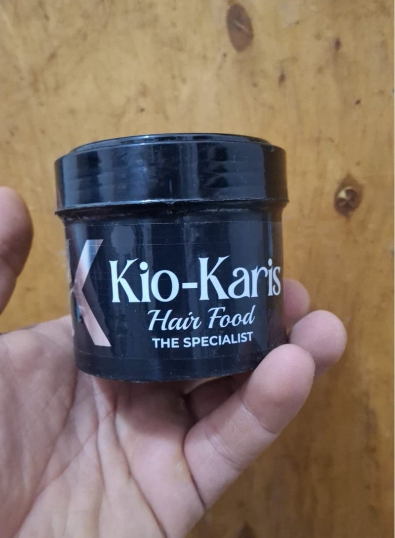 Kio Karis Hair Food Deep Nourishing and Moisturizing Cream 120g, Advanced Hair Treatment For Long-Lasting Natural Smoothness Fullness and Healthy Shine, Softening Formula For Dry and Damaged Hair - Image 3