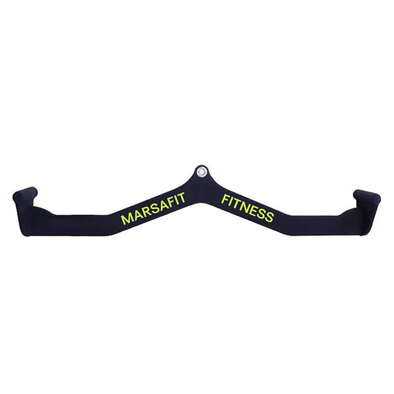 Tricep Press Down Bar Lat pull down Bar Handle Pulley Cable Machine Attachments Home Gym Fitness Rowing bar Bicep Curl Back Strength Training Wide Grip Lat PullDown Bar Exercises Length 31