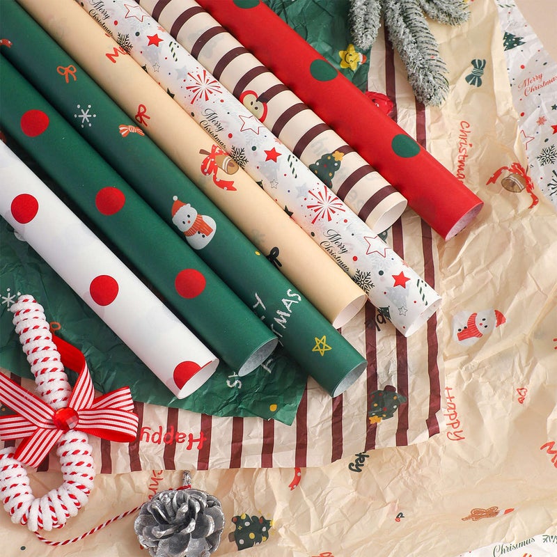 Christmas Sydney Paper Flower Bouquet Wrapping Paper – 50x70cm Gift Wrapping Material - Image 2