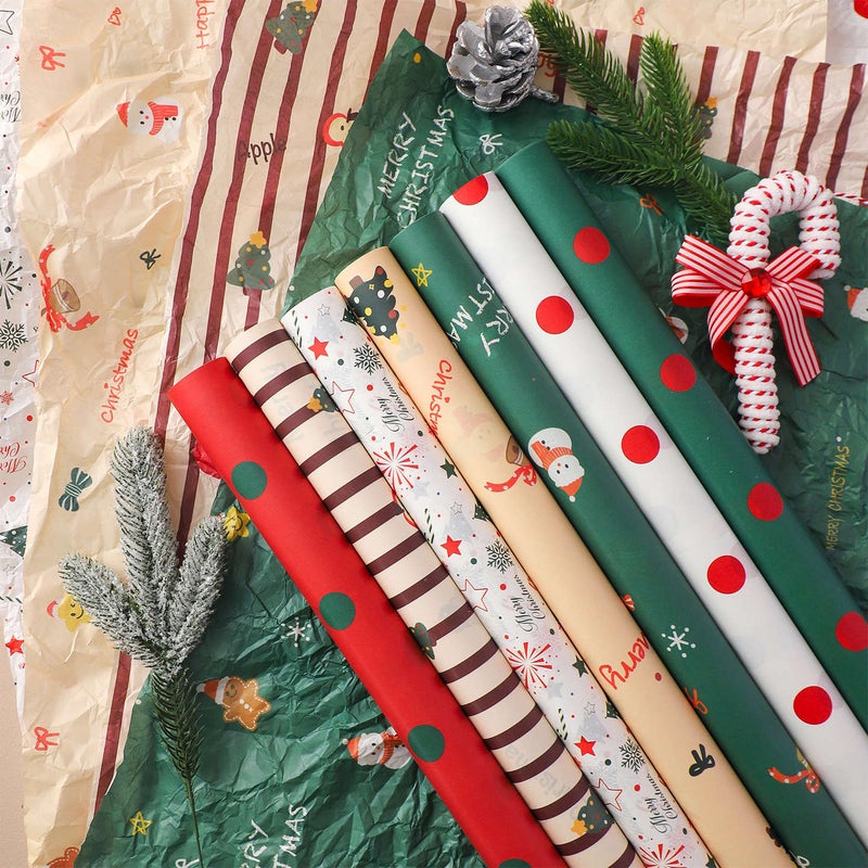 Christmas Sydney Paper Flower Bouquet Wrapping Paper – 50x70cm Gift Wrapping Material - Image 3