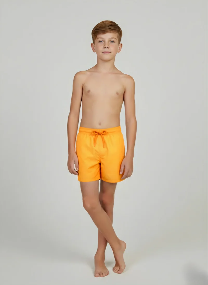 Just Nature Orange Swim Shorts