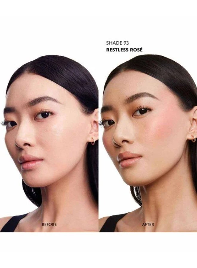 Yves Saint Laurent YSL Make Me Blush Bold Blurring Blush 93 Restless Rose – Soft-Focus Matte Powder Blush, Long-Lasting Buildable Color - Image 4