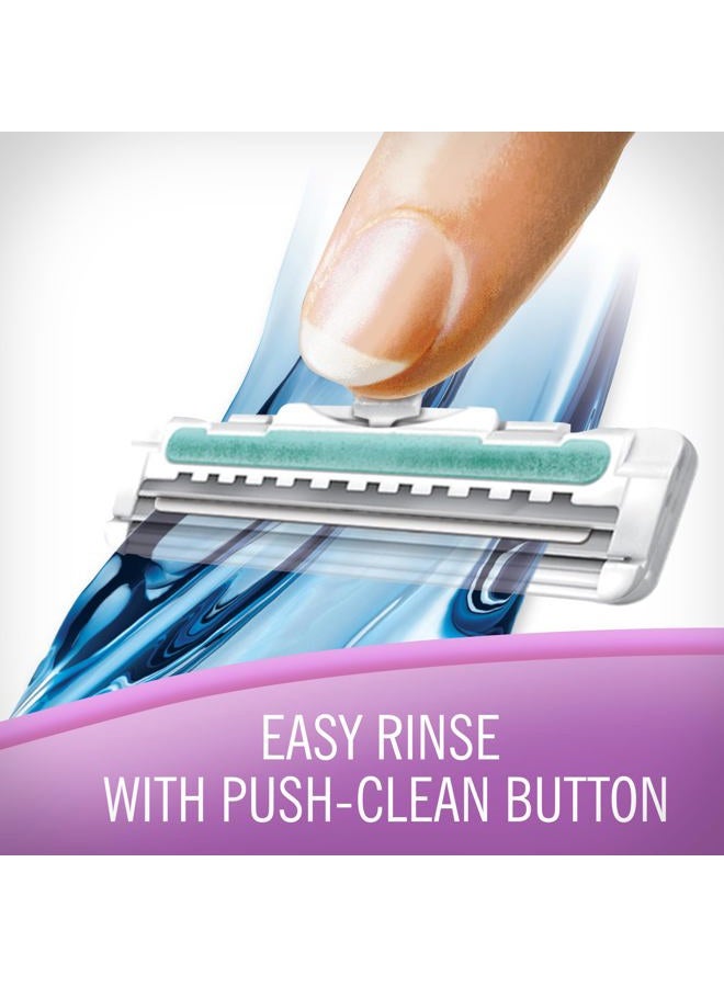 Skintimate Twin Blade Women's Disposable Razors, 12 ct (Pack of 2) - Image 4
