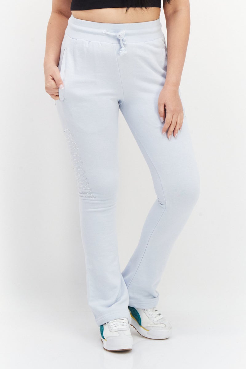 adidas Originals Women Sportswear Fit Training Track Pants, Light Blue - Image 1