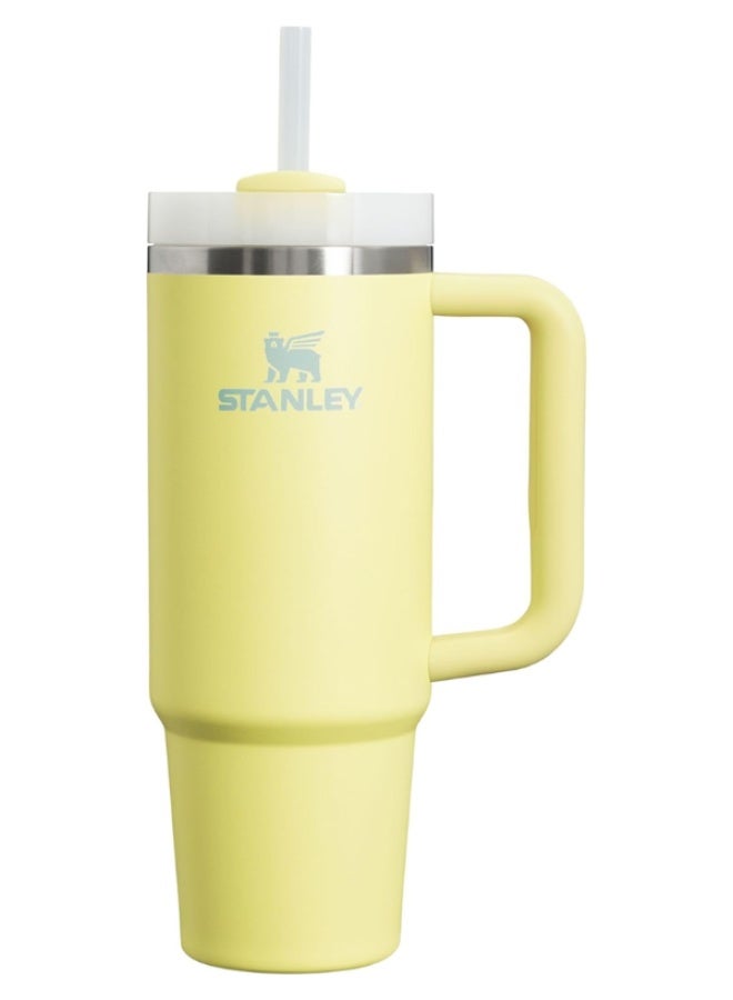 Twisoo Stanley Quencher H2.0 FlowState Tumbler – 40oz 304 Stainless Steel Vacuum Insulated Cup with Handle, Reusable Straw & Leak-Resistant Lid – Double Wall Travel Mug for Hot & Cold Drinks - Image 1