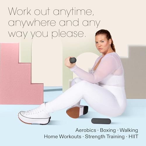 Bala Bars Dumbbell Set for Women & Men, 3lb Dumbbells (Charcoal) - Set of 2 Bars Designed for Walking, Strength Training, HIIT, Boxing & Aerobics - Dumbbell Weights for Working Out at Home - Image 3