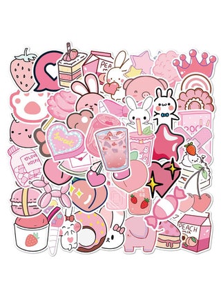 cartoon pink