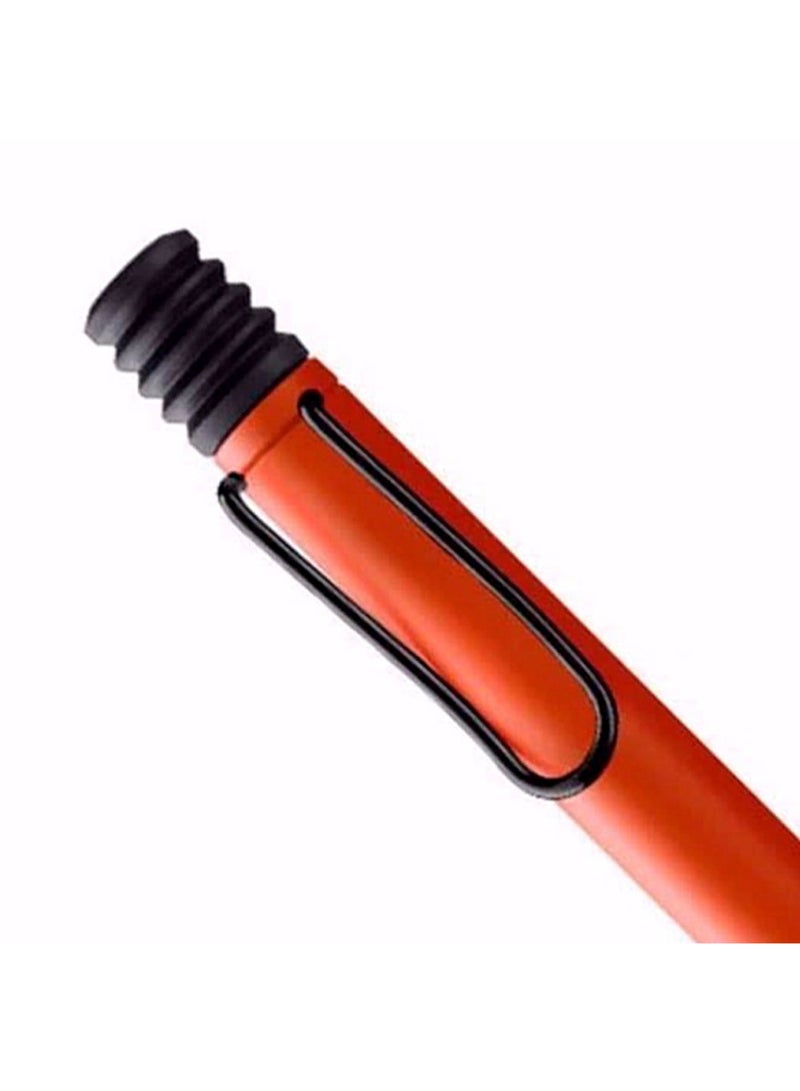 LAMY قلم حبر جاف سفاري طرف متوسط حبر أسود برميل تيراكوتا - Image 2