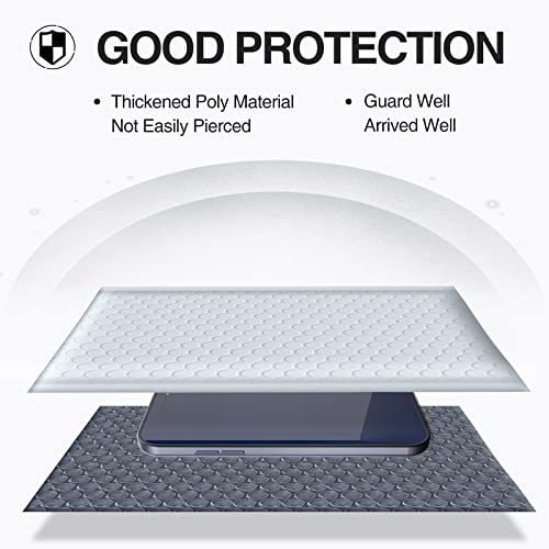 UCGOU Bubble Mailers 7.25x12 Inch White 25 Pack Usable Size 7.25x11 Padded Envelopes Small Business Opaque Packaging Self Seal Waterproof Boutique Bulk Shipping Bags for Jewelry Makeup Supplies #1 - Image 5