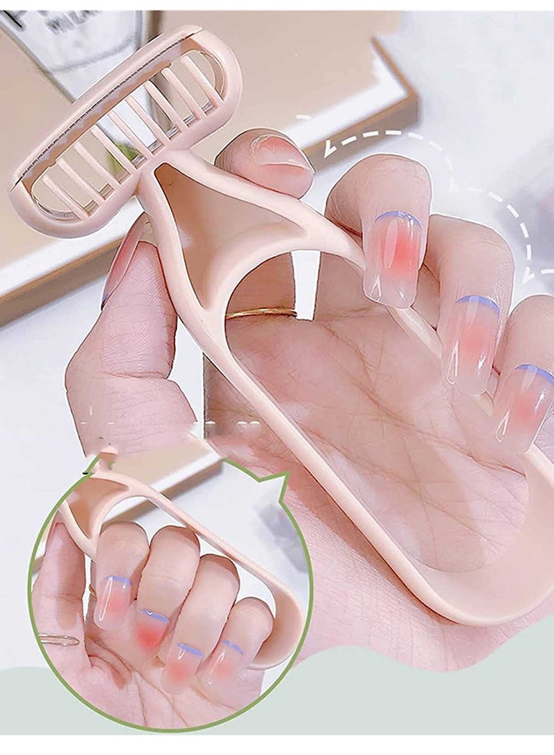 2023 New Women's Hair Removal Knife Set, Skin-Friendly Manual Shaver for Smooth Armpits, Perfect for Sensitive Skin - Image 2