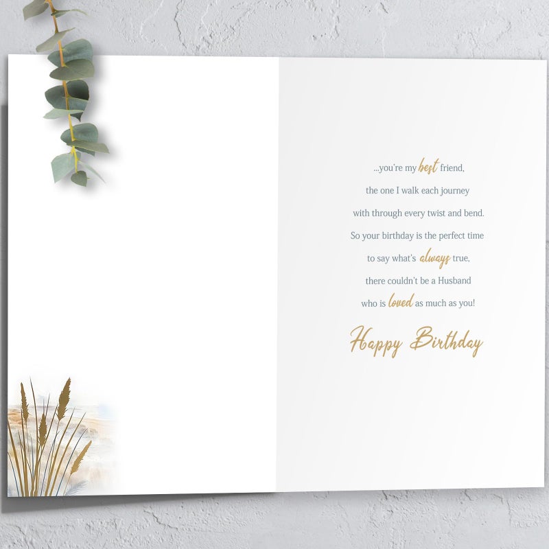 HEJOYN Funny Birthday Card for Husband, Birthday Gifts for Husband from Wife, Husband Birthday Gift - Image 2