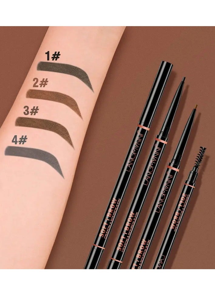 LANGMANNI Easy to use eyebrow pencil for daily use, 1.5 mm thin  - Image 5
