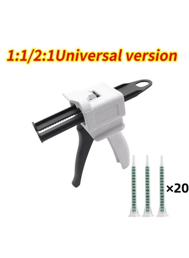 1pc Dual Component Epoxy Glue Gun 1 1 1 2 AB Sealant Dispenser Easy Grip Precision Applicator - Image 2