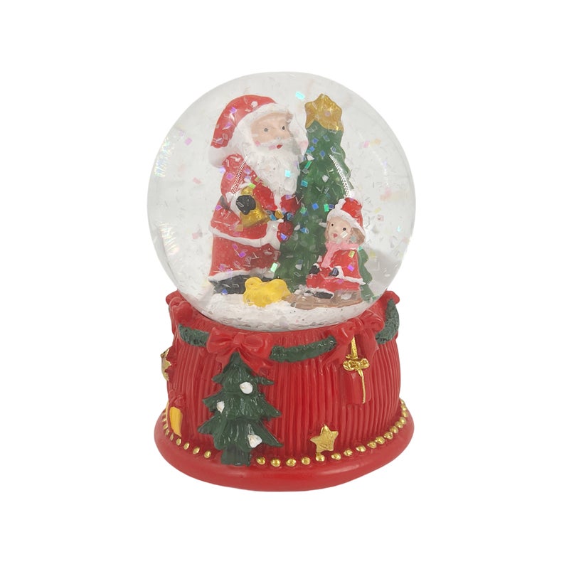 CHRISTMAS MAGIC Santa Water Globe 4.5x4.5x6.3cm - Image 2
