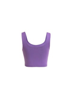 COTTONIL COTTONILSolid Soft Bra-MOV  - Image 2