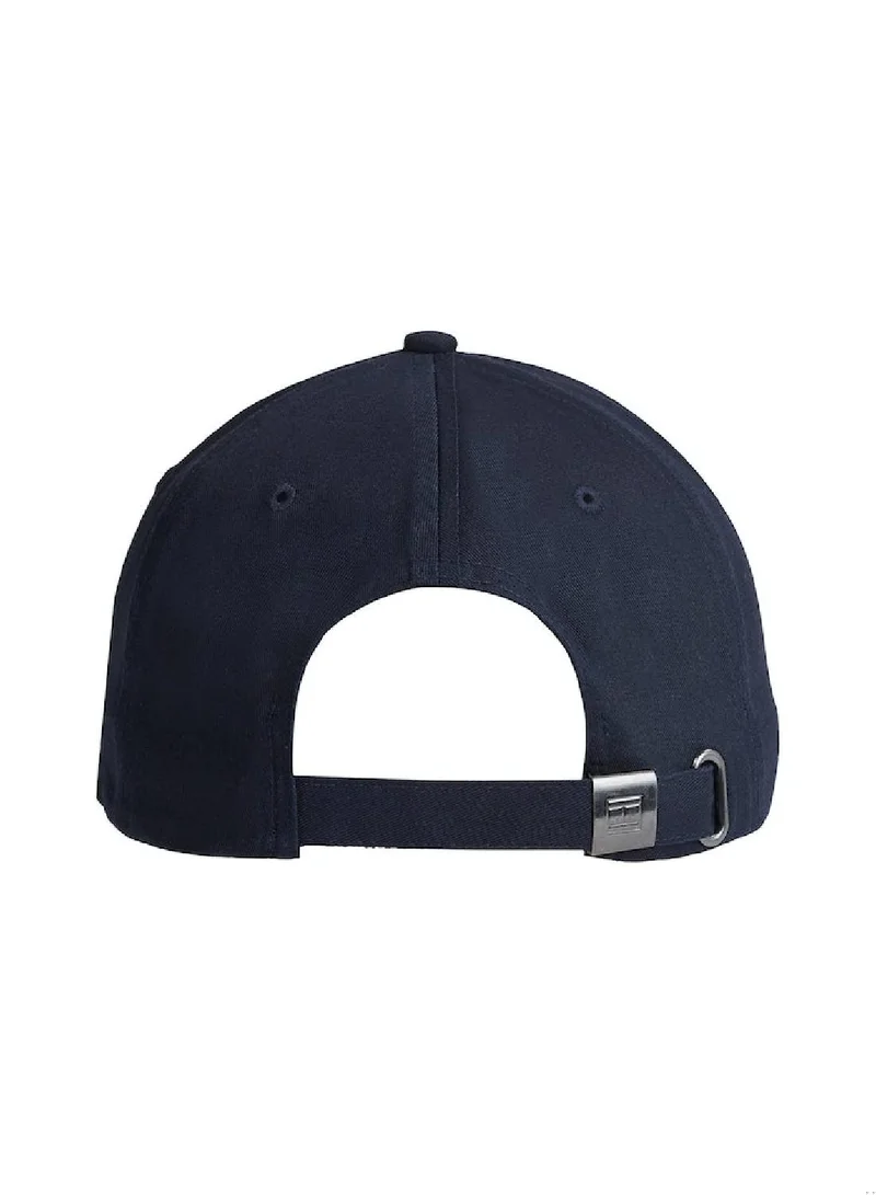 TOMMY HILFIGER Men's Contrast Trim Six-Panel Cap -  Pure organic cotton, Blue