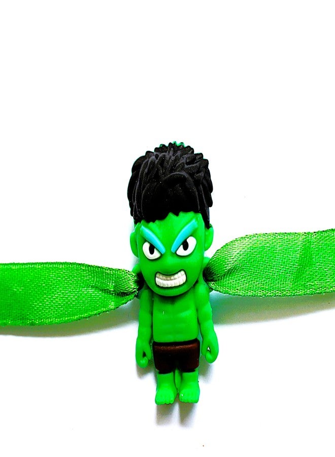 BANDHAN Hulk Playfull Cartoon Rakhi For Kids | new latest rakhi design for younger brother - Image 4