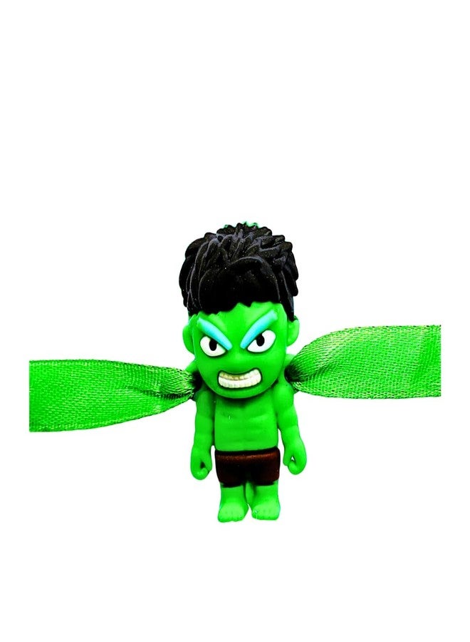 BANDHAN Hulk Playfull Cartoon Rakhi For Kids | new latest rakhi design for younger brother - Image 1