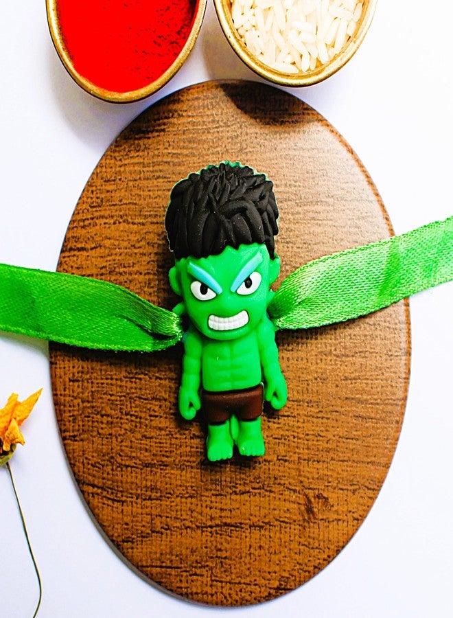 BANDHAN Hulk Playfull Cartoon Rakhi For Kids | new latest rakhi design for younger brother - Image 2