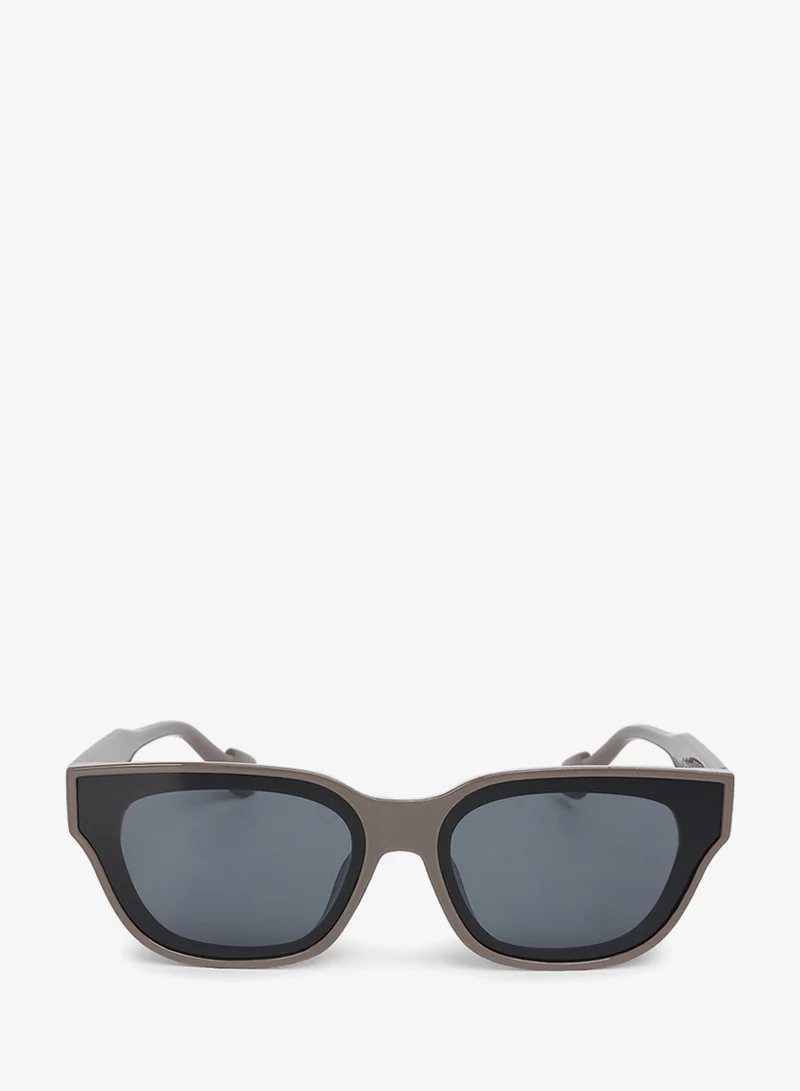 London Rag Square Cat Eye Sunglasses in Coffee