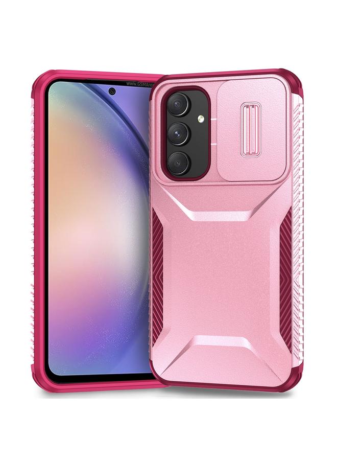 اس-توب جراب لهاتف Samsung Galaxy A54 5G جراب هاتف منزلق مزود بدرع كاميرا - Image 1