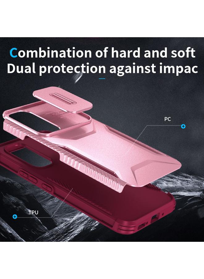 اس-توب جراب لهاتف Samsung Galaxy A54 5G جراب هاتف منزلق مزود بدرع كاميرا - Image 5