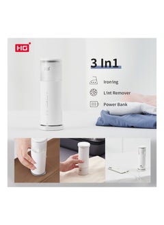 HG D1: 3in1 Portable Iron, Lint Remover & Power Bank  - Image 1