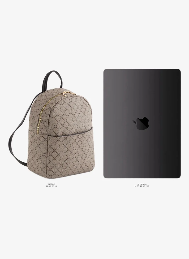 Carpisa Women's Backpack Diana Taupe/Black