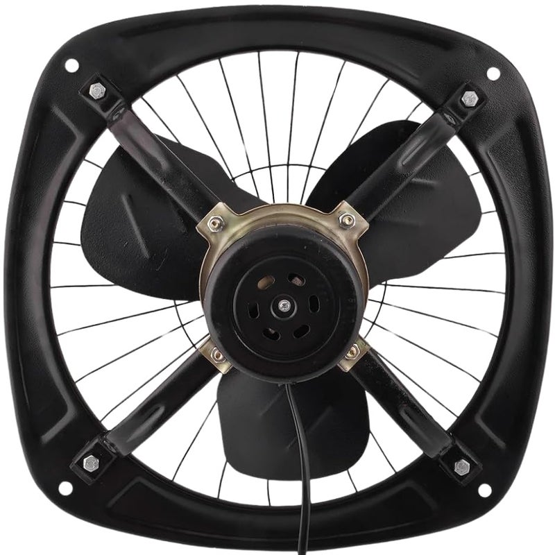 STARVIN Metal High Speed Exhaust Fan 225mm (9 Inches) for Bathroom, Kitchen | 70W | Installation-Square Cut (290mm) | Low Noise | Easy to Clean | Copper Winding Motor Metal Fan | Make in India - Image 2