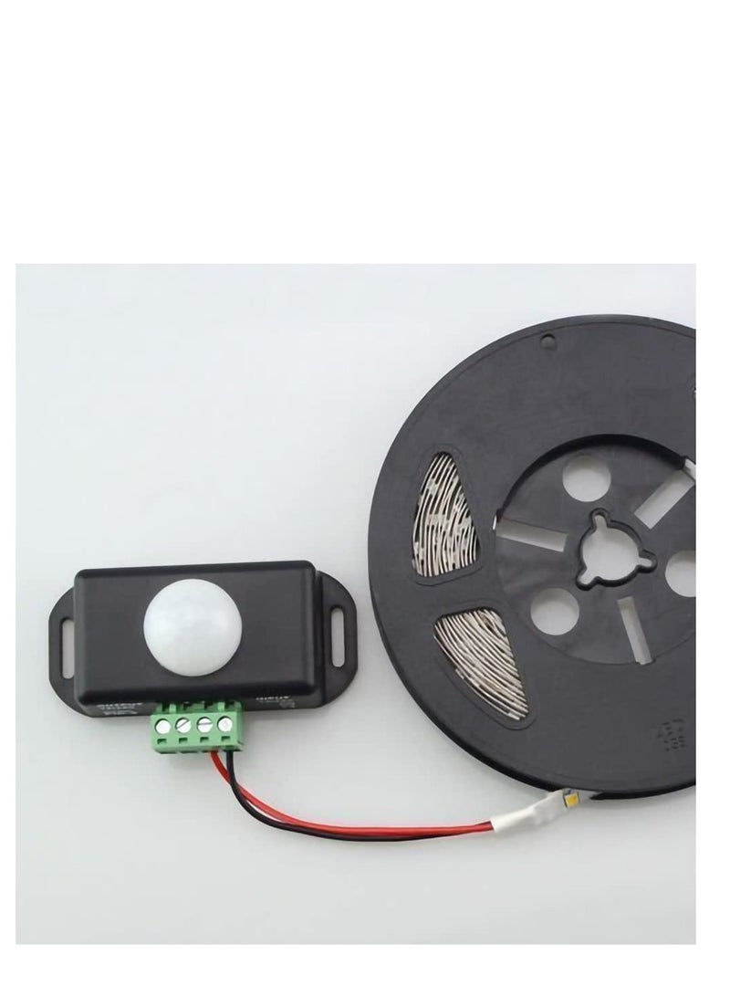 2 Pack Body Infrared Light Switch 12V 24V PIR Motion Sensor Switch for LED Light Strip Automatic  Controller LED Strips Lighting - Image 2