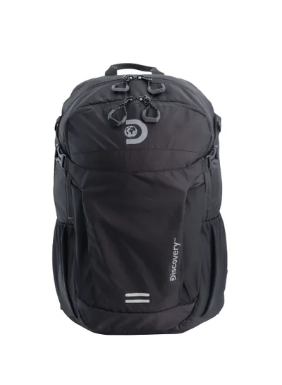 Discovery Discovery Body Spirit Nylon Ripstop 10L Outdoor Backpack Black for Men and Women, Durable Lightweight Water Resistant Casual Daypack Bag for School University Office Travel Hiking Adventure.