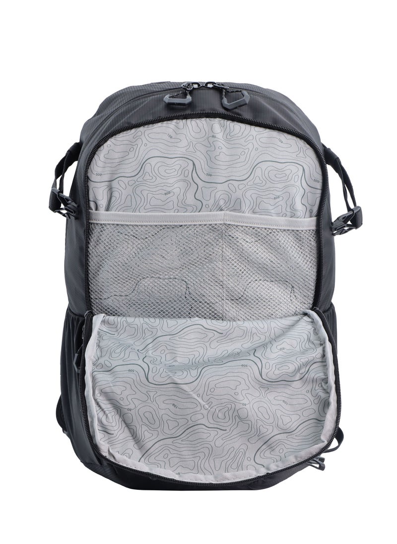 Discovery Body Spirit Nylon Ripstop 10L Outdoor Backpack Black for Men and Women, Durable Lightweight Water Resistant Casual Daypack Bag for School University Office Travel Hiking Adventure. - pzsku/Z9317CE4BD2745E865D8BZ/45/_/1721992514/2831b2aa-0be5-4e87-a0f6-cb81b9529a12