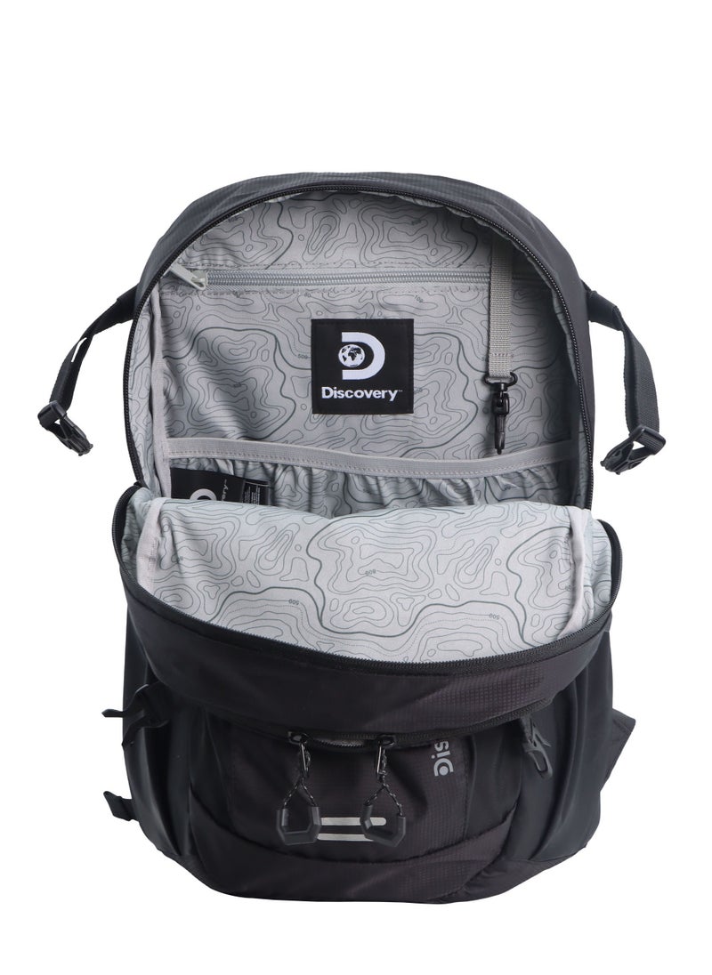 Discovery Body Spirit Nylon Ripstop 10L Outdoor Backpack Black for Men and Women, Durable Lightweight Water Resistant Casual Daypack Bag for School University Office Travel Hiking Adventure. - pzsku/Z9317CE4BD2745E865D8BZ/45/_/1721992534/cc5ea4ce-153b-48aa-835c-4289c80a06d4