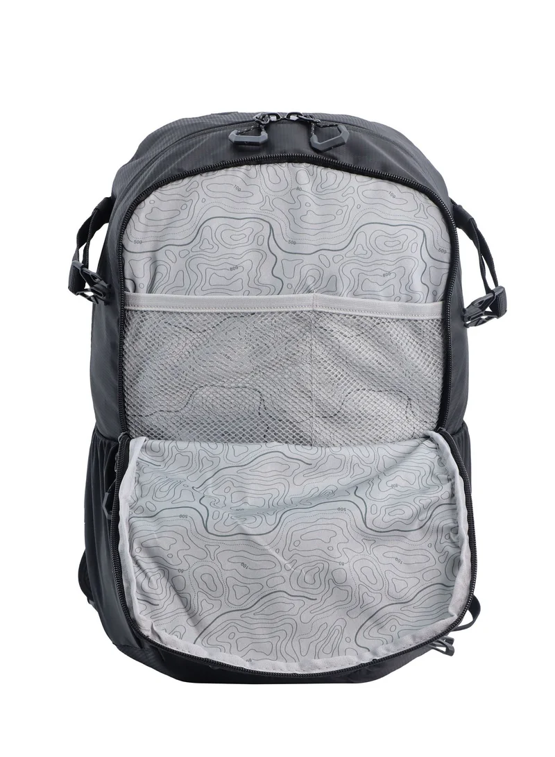 Discovery Black Discovery Body Spirit Nylon Ripstop 10L Outdoor Backpack Black for Men and Women, Durable Lightweight Water Resistant Casual Daypack Bag for School University Office Travel Hiking Adventure.  | Best Price UAE