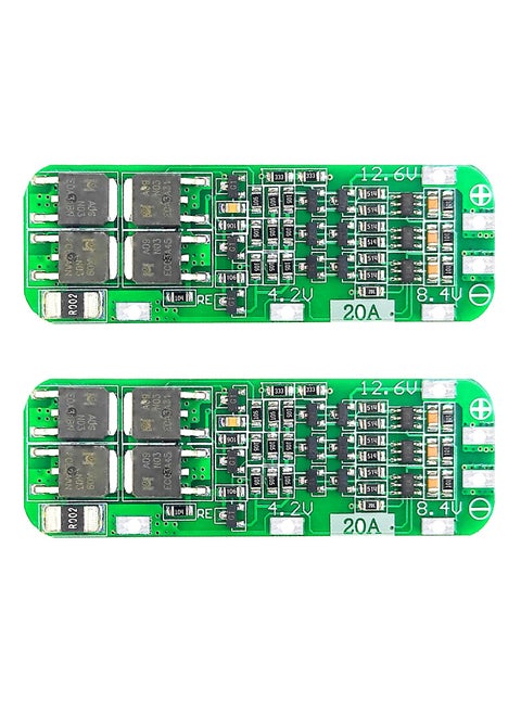 UNIVERSAL HUB 2PCS 3S 20A Cell BMS 12V Battery Protection Module Board for LithiumIon Batteries Comprehensive Management and Safety for DIY Projects