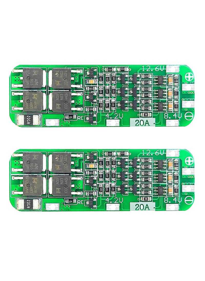 UNIVERSAL HUB - UNIVERSAL HUB 2PCS 3S 20A Cell BMS 12V Battery Protection Module Board for LithiumIon Batteries Comprehensive Management and Safety for DIY Projects - Image 1