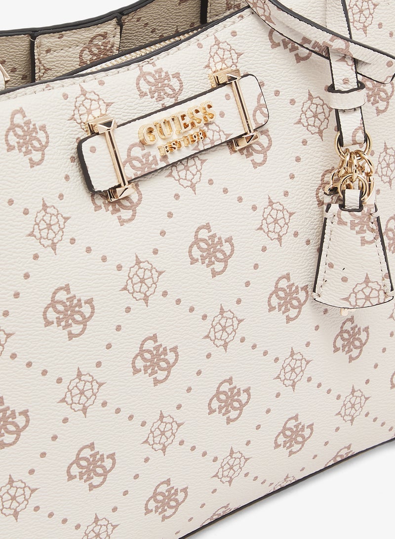 GUESS Silia Girlfriend Satchel Bag - Image 4