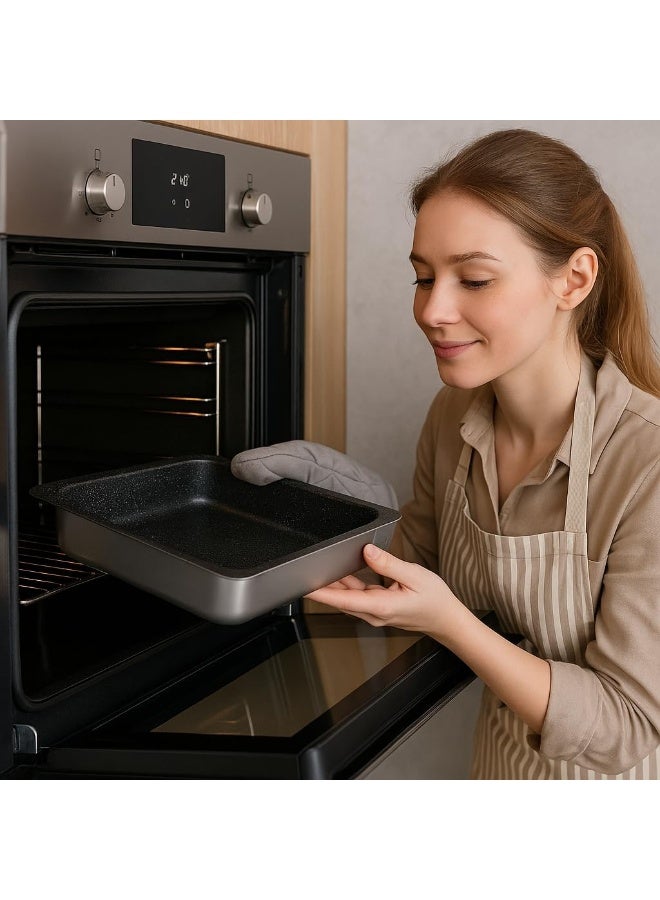 BS B&S Baking Pans "GASTRONORM" 1/2 Size – Durable Stainless Steel Trays - Image 3