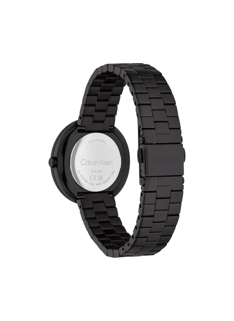 كالفن كلاين Twist Mesh Strap Analog Bracelet Watch