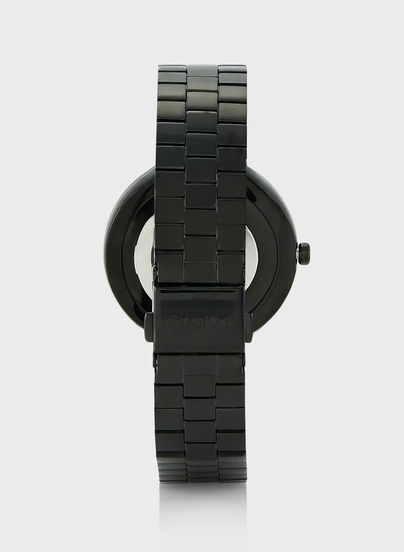 CALVIN KLEIN Twist Mesh Strap Analog Bracelet Watch