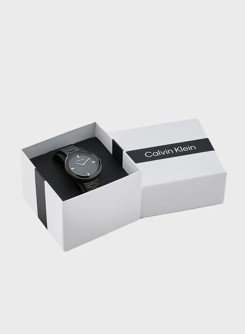 CALVIN KLEIN Twist Mesh Strap Analog Bracelet Watch