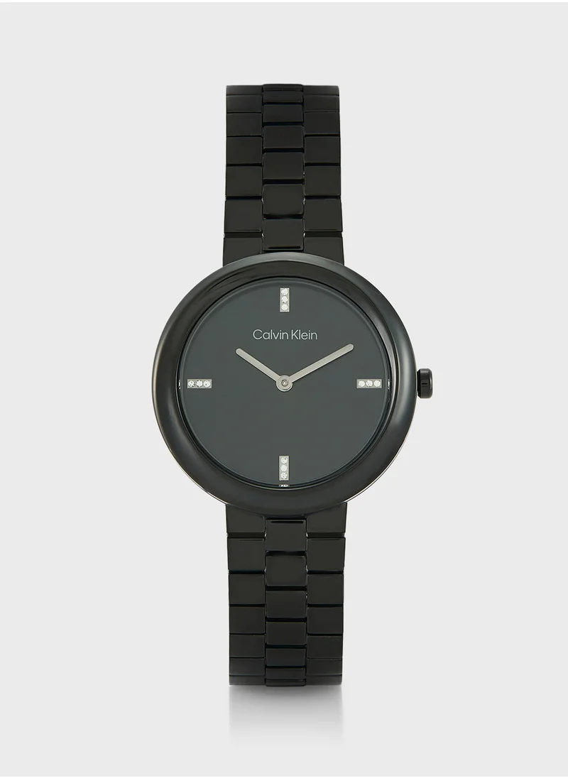 CALVIN KLEIN Twist Mesh Strap Analog Bracelet Watch