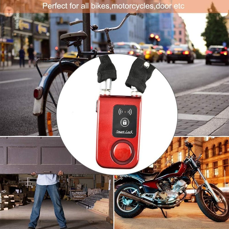 comfrt Bluetooth Chain Lock, Smart Waterproof Anti-Theft Bicycle Chain Lock with App Control iOS/Android for Bike Motorcycle and Gate - Image 5